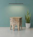 RECLAIMED WOOD END TABLE / NIGHTSTAND