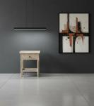 SOLID RECLAIMED TEAK WOOD END TABLE / NIGHTSTAND