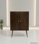 SOLID WOOD & IRON CABINET