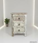 SOLID RECLAIMED TEAK WOOD END TABLE NIGHTSTAND