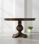 ROUND SOLID WOOD DINING TABLE