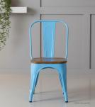 WOODEN IRON CHAIR 