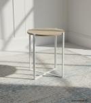 WOOD & IRON SIDE TABLE