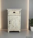 RECLAIMED WOOD 1 DRAWER END TABLE / NIGHTSTAND