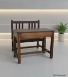WOODEN CHAIR SET