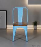 WOODEN IRON CHAIR 