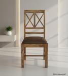 Wood And Leather Chair