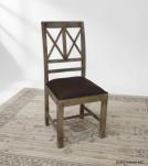 Wood  Leather Chair