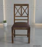 Wood  Leather Chair
