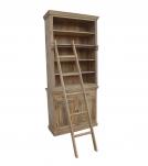 Wooden Book Case Almirah with Ladder 