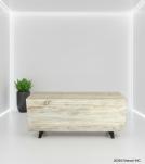 SOLID RECLAIMED TEAK WOOD STORAGE TRUNK / COFFEE TABLE