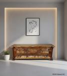 SOLID RECLAIMED TEAK WOOD CONSOLE TABLE