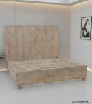 SOLID WOOD Queen bed