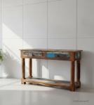 SOLID RECLAIMED TEAK WOOD CONSOLE 