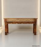 CARVED SOLID TEAK WOOD CONSOLE