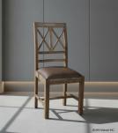 Wood  Leather Chair
