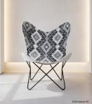 CANVAS & IRON BUTTERFLY CHAIR
