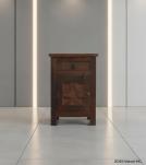 SOLID RECLAIMED WOOD SIDE TABLE NIGHTSTAND