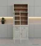 Wooden Book Case Almirah with Ladder