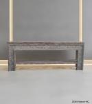 HAND CARVED SOLID RECLAIMED TEAK WOOD CONSOLE TABLE