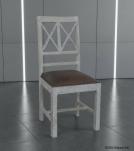 Wood And Leather Chair