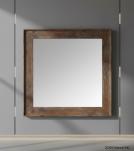 SOLID WOOD SQUARE MIRROR & FRAME