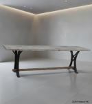 SOLID WOOD & IRON BENCH
