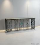 WDN+IRON CONSOLE TABLE