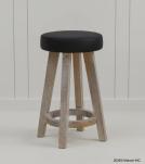 Leather Stool 
