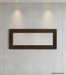 SOLID WOOD RECTANGULAR MIRROR & FRAME