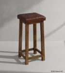 WOODEN BAR STOOL