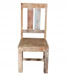 SOLID HAND CARVED RECLAIMED TEAK CHAIR