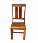 SOLID HAND  RECLAIMED TEAK CHAIR.