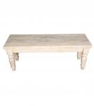 SOLID RECLAIMED TEAK WOOD BENCH