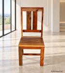 SOLID HAND  RECLAIMED TEAK CHAIR.