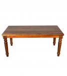 RECLAIMED SOLID TEAK WOOD DINING TABLE.