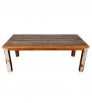 RECLAIMED SOLID TEAK WOOD DINING TABLE