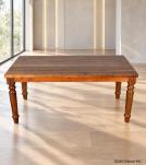RECLAIMED SOLID TEAK WOOD DINING TABLE.