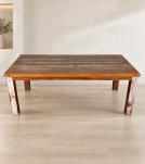 RECLAIMED SOLID TEAK WOOD DINING TABLE