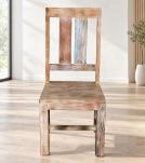 SOLID HAND CARVED RECLAIMED TEAK CHAIR