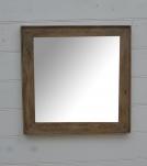 SQUARE SOLID WOOD FRAME MIRROR