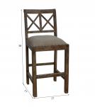 Counter Chair  fabric seat