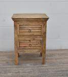 SOLID WOOD 2 DRAWER END TABLE / NIGHTSTAND