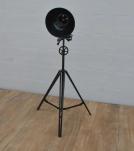 METAL TRIPOD ADJUSTABLE HEIGHT FLOOR LAMP
