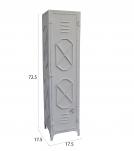 Solid Iron Storage Locker