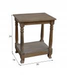 Wooden Side Table 