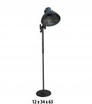 INDUSTRIAL METAL FLOOR LAMP