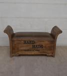 UPHOLSTERED STORAGE BENCH TRUNK