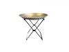 Brass end table