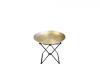Brass end table